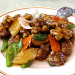 中国料理 養源郷 - エゾシカの甘酢あんかけ（期間限定メニュー）：2011年2月