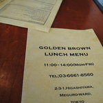 GOLDEN BROWN - 