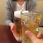 紅梅園 - H.29.5.17.昼 ハイボール vs 生ビール de 乾杯♪