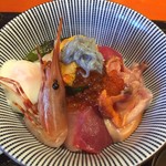 魚竹 - 特選海鮮丼1,200円