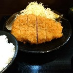 キセキ食堂 上尾店 - ろーすかつ定食（1000円）