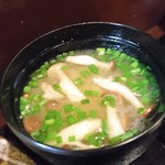 キセキ食堂 - 味噌汁アップ