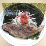 谷村パーキングエリア（上り） フードコート - 柔らか軟骨ネギ味噌ラーメン　800円