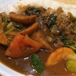 カレーライスの印度屋 - お野菜たっぷり！