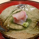 てんぷら　成生 - あらの刺身