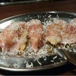 オステリア・アモーレ - 皮付きヤングコーンのなんちゃら