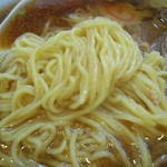 飛田給 大勝軒 - 麺も…、テボじゃないんだからお湯はある程度で変えて欲しい・・・