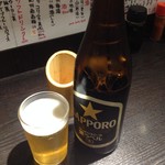 四文屋 新宿店 - 瓶ビール