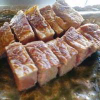 近江牛鉄板焼 伊ぶき - 近江牛です。焼き方はお好みで・・・。
