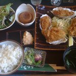 こくりこ - 牡蠣フライ定食（季節限定）