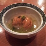 日本料理 たかむら - 蒸したカブにバフンウニたっぷり★