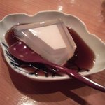 日本料理 たかむら - デザートの玲瓏豆腐（こうりとうふ）さっぱりしてました