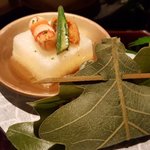 祇園迦陵 - 先付-長芋羊羹