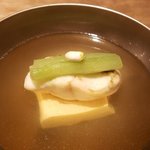 祇園迦陵 - 椀物-鱸焼目