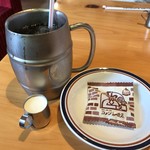 コメダ珈琲店 - 【2017.5.31】たっぷりアイスコーヒー¥500+豆菓子