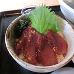 居酒屋食堂 なじみ - カツオのミニ漬け丼