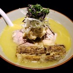 雨は、やさしく NO,2 - 鶏白湯塩ラーメン(850円)です。