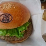 JO's BURGER - ハンバーガー、ポテト・ドリンクセット１，０００円