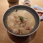 鯛出汁をかけてからがスゴイ・・