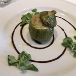 Trattoria Perla Cafe - 丸ズッキーニのオーブン焼き