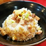 家系ラーメン とらきち家 - 半賄い飯。 ￥100