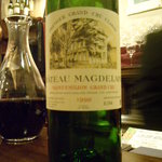 Wine Bar Ninomiya Sjr． - ●ボルドーは１９９８、シャトー・マグドレーヌ