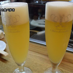 かぶと - 生ビール（白穂の香）