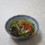 Matsuoka Bettei Megumi - 春雨といろいろ野菜の韓国風炒め