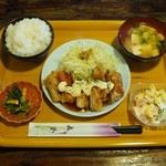 Izakaya Mangetsu - チキン南蛮定食700円