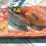 中華そば 四つ葉 - 本日の握り