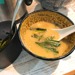 中華そば 四つ葉 - スープ割り