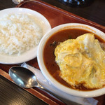 木多郎 - ベーコンエッグカレー　1050円