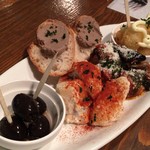 スペイン バル オー - オードブル盛り合わせ 650円