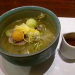 叙々苑 - 雪会席の冷麺です。(2017年6月)