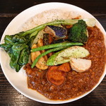ファミーユ - 野菜カレー (キーマ)