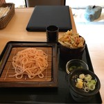 サクラ - さくらうどんとかきあげ天丼。
            税込1080円。
            美味し。