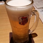 魚匠 基  - 魚匠 基　生ビール500円