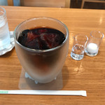 珈琲東 - アイスコーヒー。
            税込600円。
            美味し。