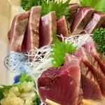 万咲食堂 - かつおの刺身