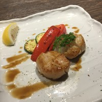 鉄板焼きgrow 上野店 - ホタテ