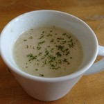 MECCO　CAFE - ランチのスープ