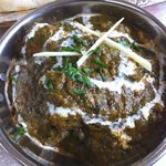 カシミール - ランチの時にチキンサグを頼んでみた１