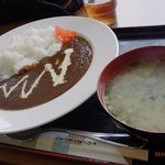 宍道湖畔 しじみ茶屋 - しじみカレーとしじみ汁