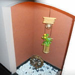 雲仙 福田屋 - 廊下の花