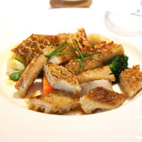 レストラン アラジン - トリップのムニエルと茹野菜