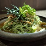 つかふき屋 - とり出しの茶そば