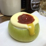 やきとり屯 - 玉ねぎスペシャル￥350（ ’15.11）