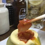 やきとり屯 - 混り合ったオーロラソースで食べる（ ’15.11）