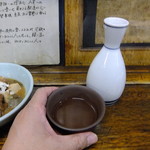 やきとり屯 - たまには日本酒にします（ ’14.04）