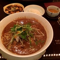 中国料亭 翠鳳 上野本店 - 担々麺セット（1,728円）